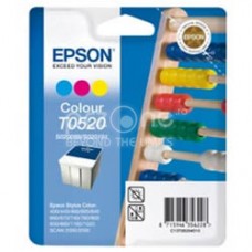 Cartus Cerneala Epson Ink Cartridge colour;Stylus Color 400/ 440/ 460/ 600/ 640/ 660/ 670/ 740/ 760/ 850/ 860/ 1160/ 1520/ Scan 2000/ 2500/ C800 - C13T05204010